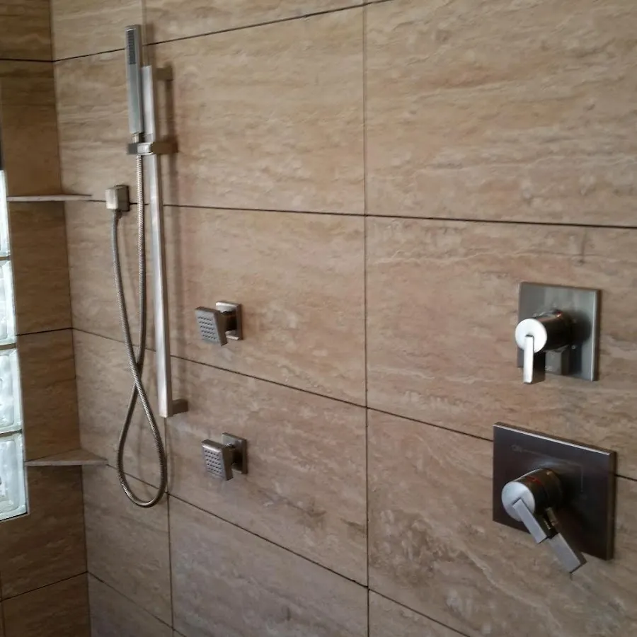 Shower fixture installation for Frozen Pipe Repair in Sumpter